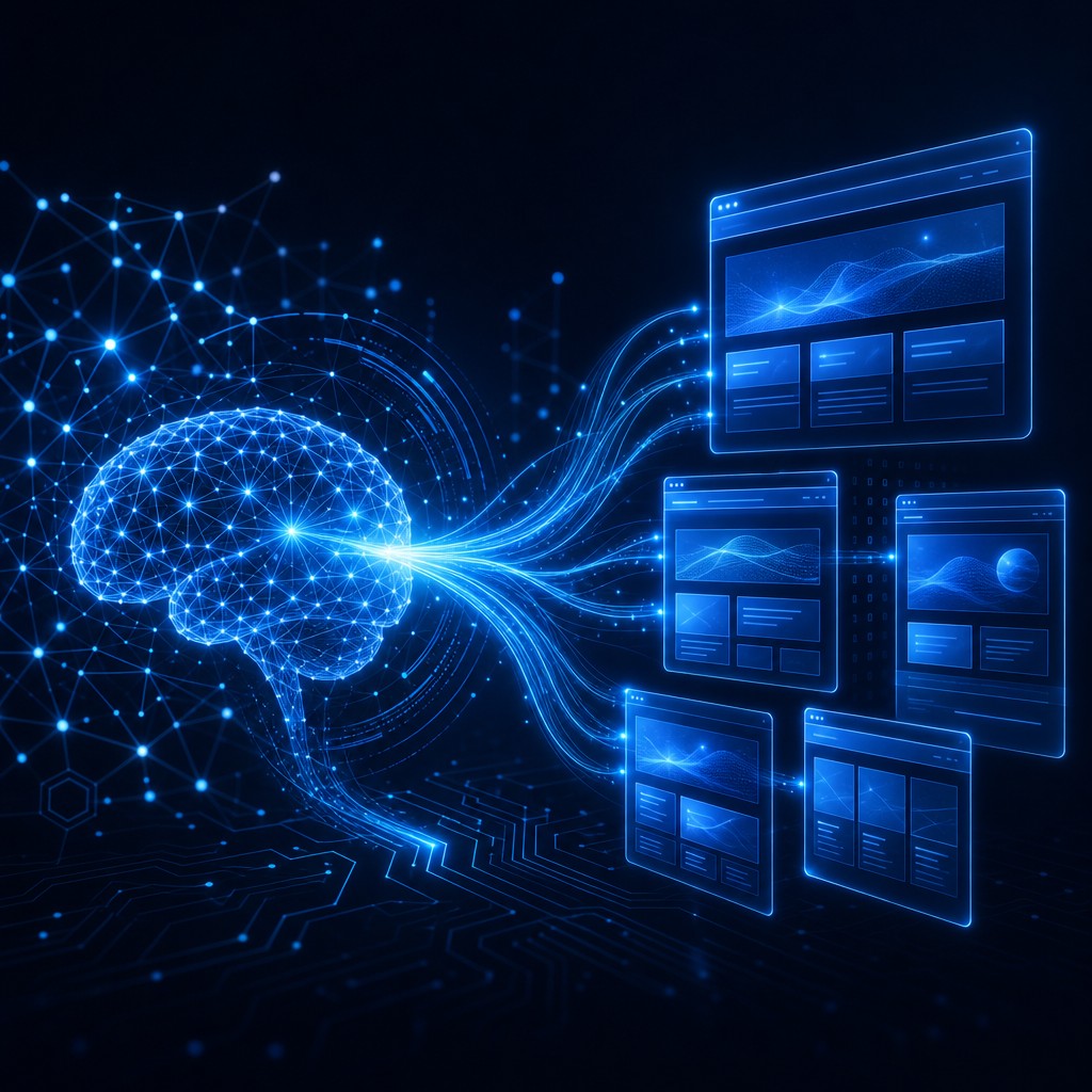 How AI Web Design Works